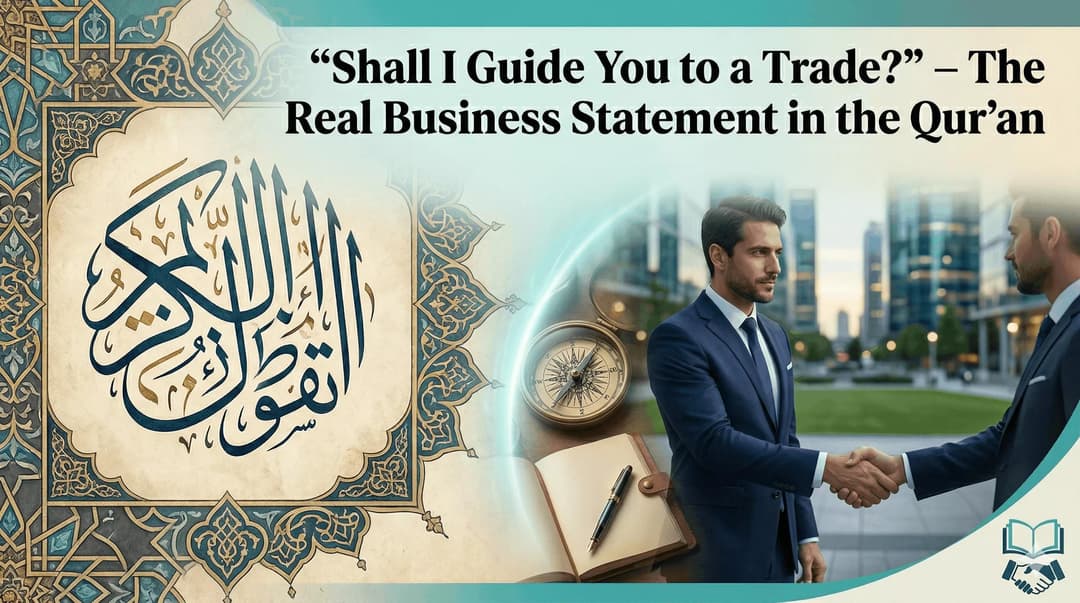 “Shall I Guide You to a Trade?” – The Real Business Statement in the Qur’an